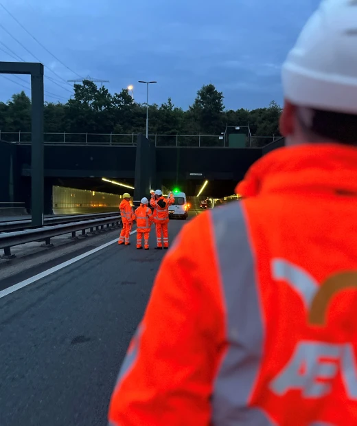 Beheer en onderhoud van tunnel-technische installaties Vlaketunnel en Dampoortaquaduct.